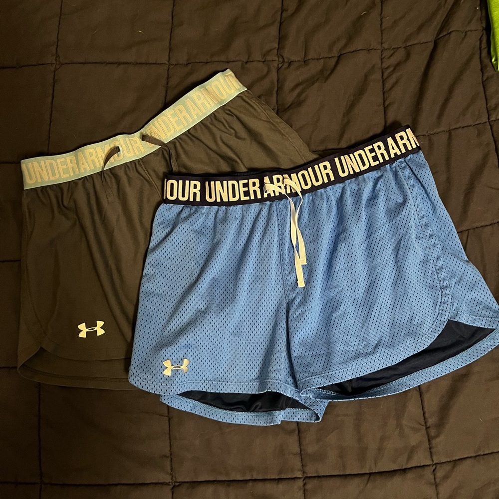 2 Pairs of Under Armour Women’s Shorts